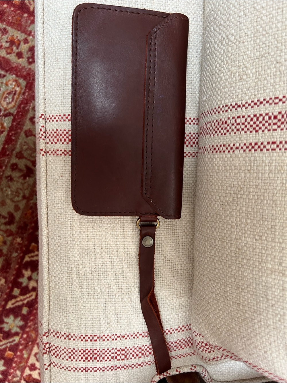 Portland Leather  Brown Leather Lily Wristlet - Picture 3 of 5